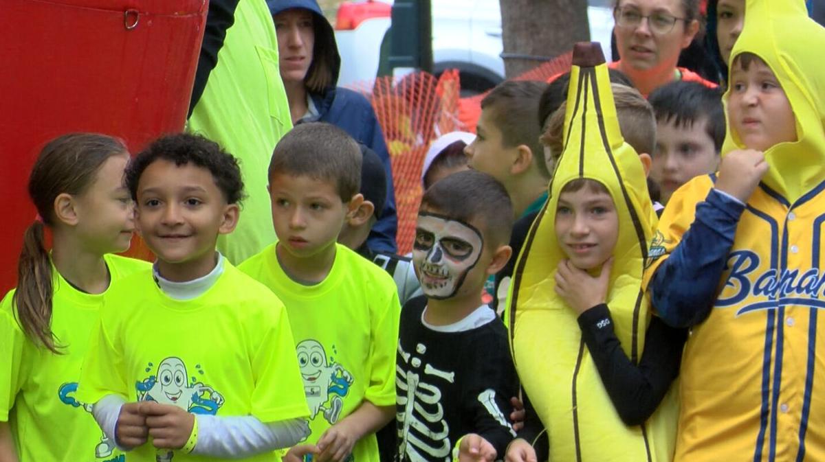 Children aged 4 to 13 can take part in the Halloween-themed race in Utica on October 24